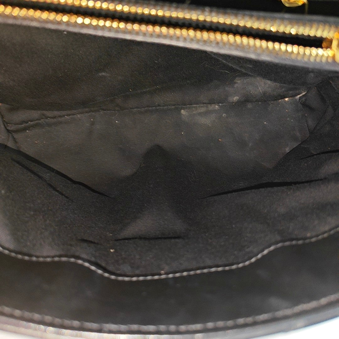 LOULOU Small Quilted Calfskin Black