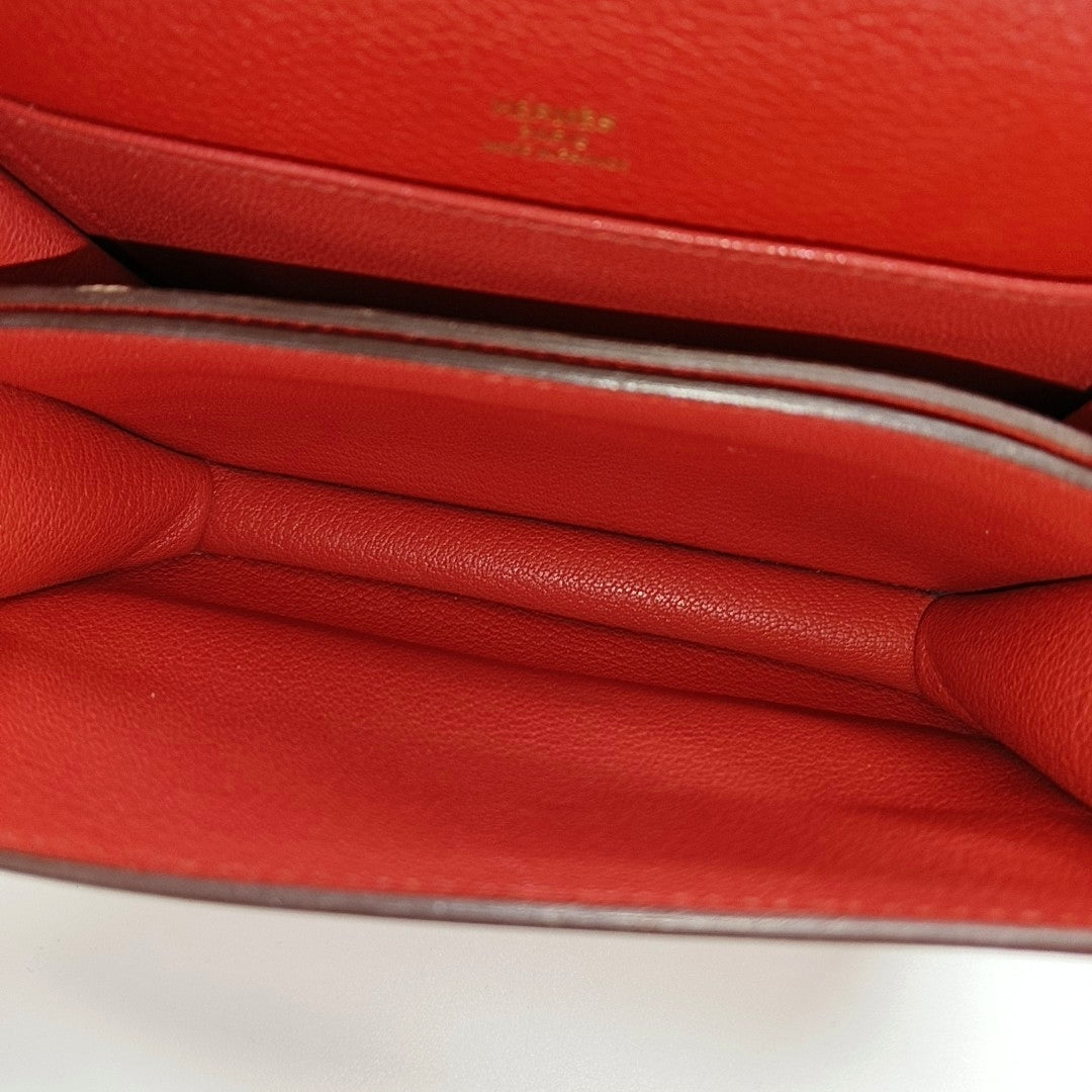 Authenticated pre-owned  Roulis 18 Evercolor Red - Crossbody Bag at Looply