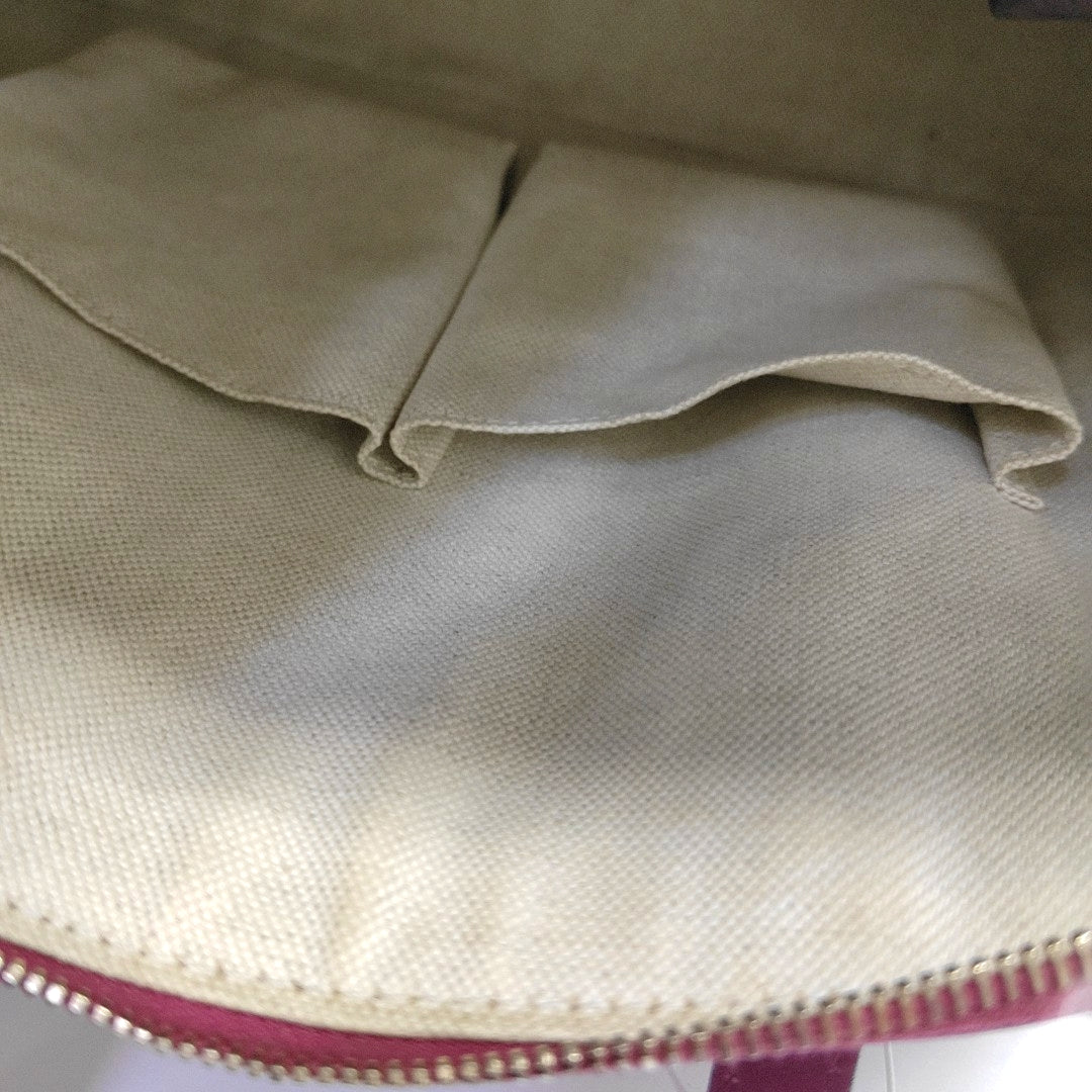 Authenticated pre-owned  Microguccissima Monogram Calfskin Pink - Top Handle Bag at Looply
