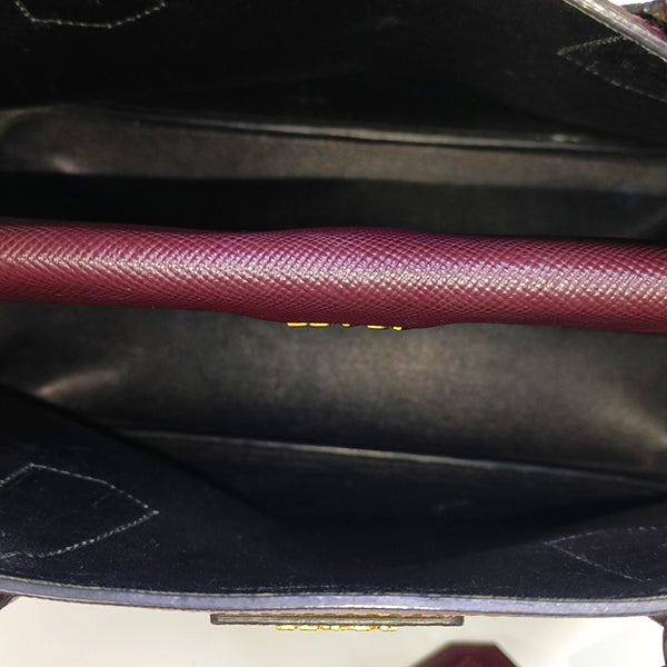 Galleria Medium Calfskin Red