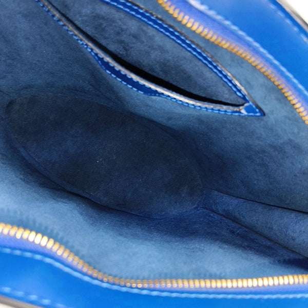 Authenticated pre-owned  Saint Jacques PM Epi Blue - Top Handle Bag at Looply