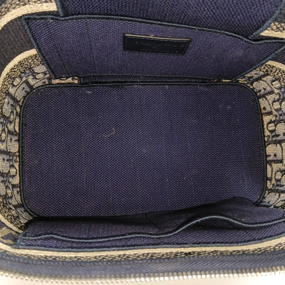 Travel Vanity Oblique Fabric Blue