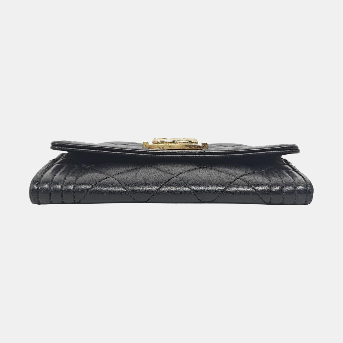 BOY CHANEL Quilted Lambskin Black - Image 6