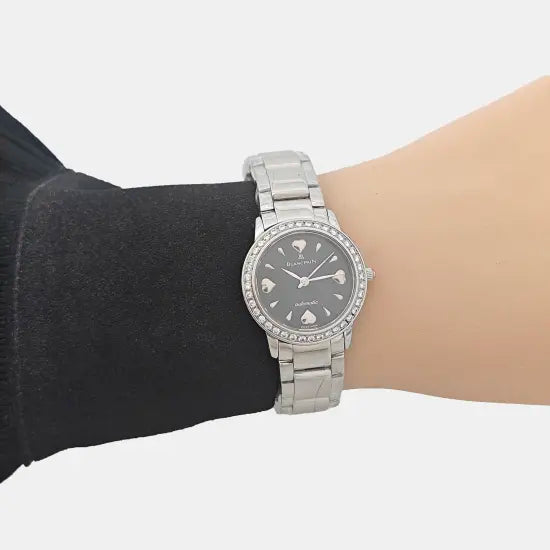 Reloj automático blanco de 30 mm