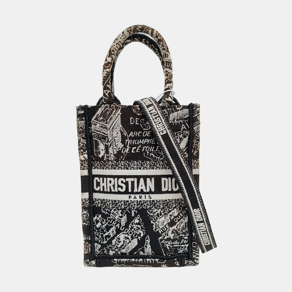 Book Tote Mini Canvas Black - Image 8