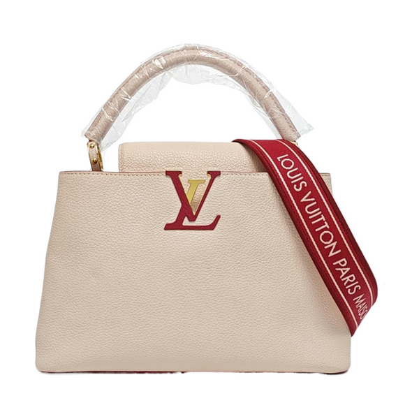 Authenticated pre-owned  Capucines MM Calfskin Pink - Shoulder Bag at Looply