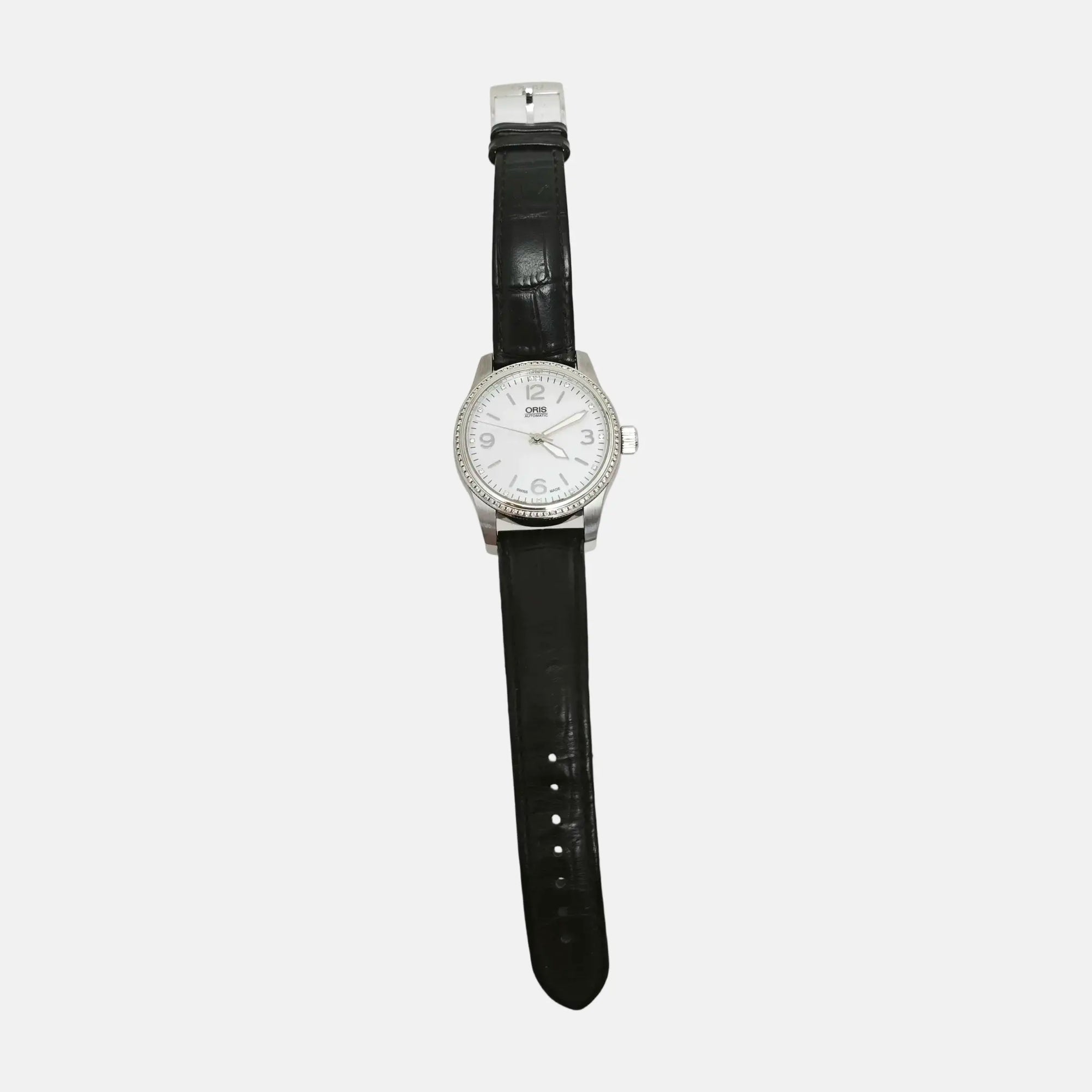 38mm White Automatic Watch