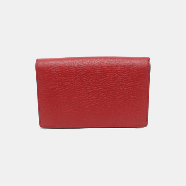 Authenticated pre-owned  Interlocking G Calfskin Red - Crossbody Bag at Looply