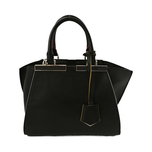 Authenticated pre-owned  3Jours Calfskin Black - Shoulder Bag at Looply