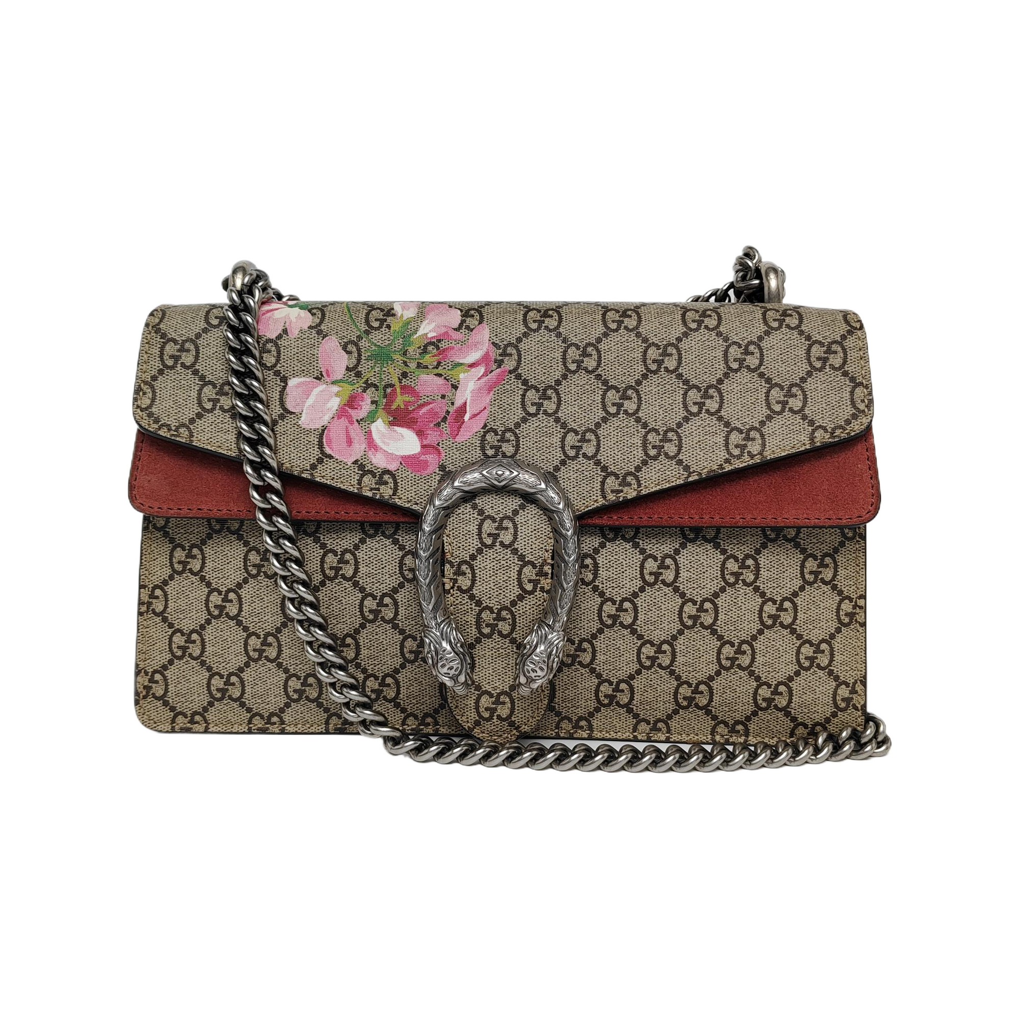 Authenticated pre-owned  Dionysus Small Monogram Coated Canvas Beige - Shoulder Bag at Looply