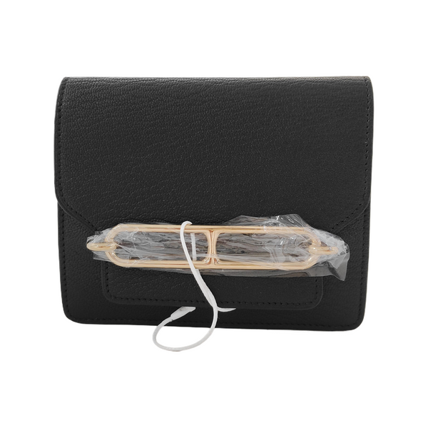 Authenticated pre-owned  Roulis Slim Chèvre Mysore Black Wallet - Wallet at Looply
