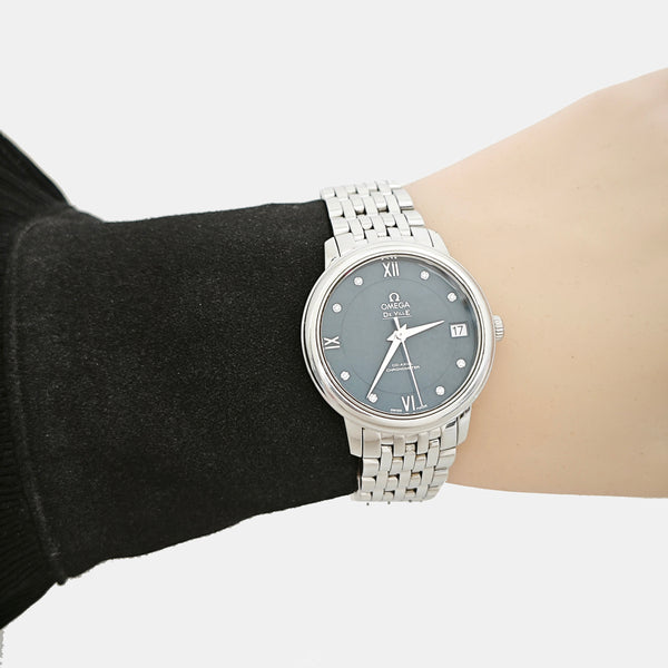 De Ville 32.7mm Navy Blue Automatic Watch