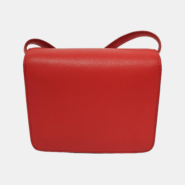 Authenticated pre-owned  CLASSIC BOX Mini Calfskin Red - Shoulder Bag at Looply
