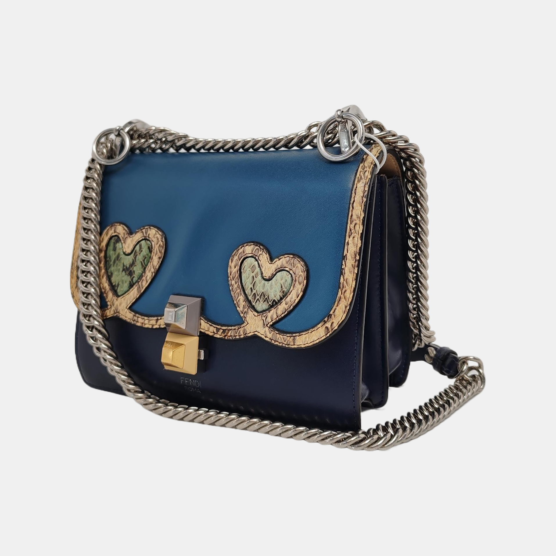 Authenticated pre-owned  Kan I Small Calfskin Multicolor - Shoulder Bag at Looply
