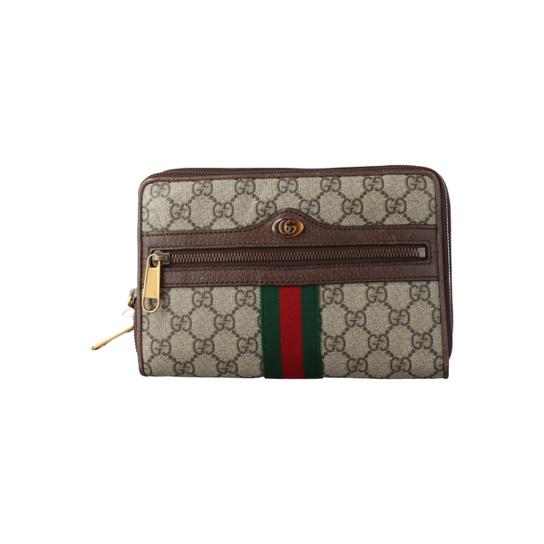 Authenticated pre-owned  Ophidia Monogram Coated Canvas Beige - Crossbody Bag at Looply
