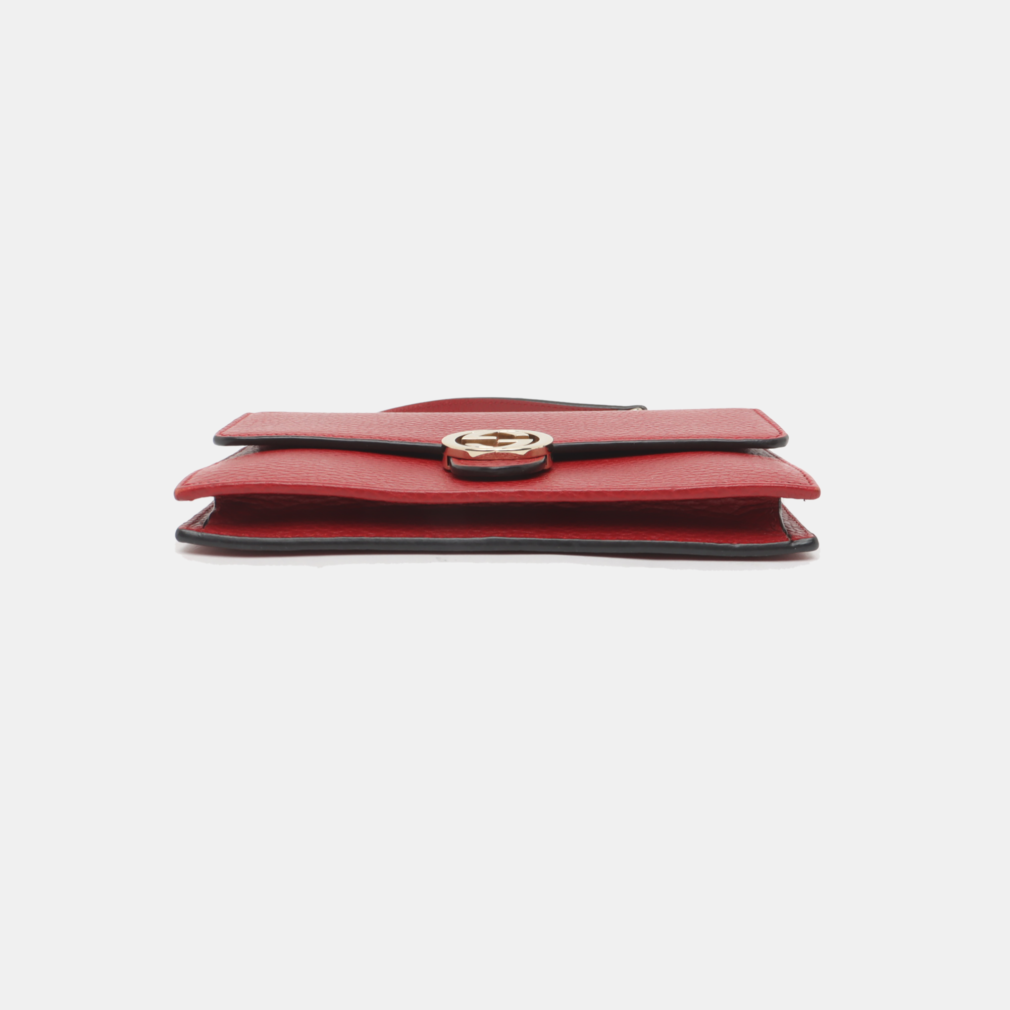 Authenticated pre-owned  Interlocking G Calfskin Red - Crossbody Bag at Looply