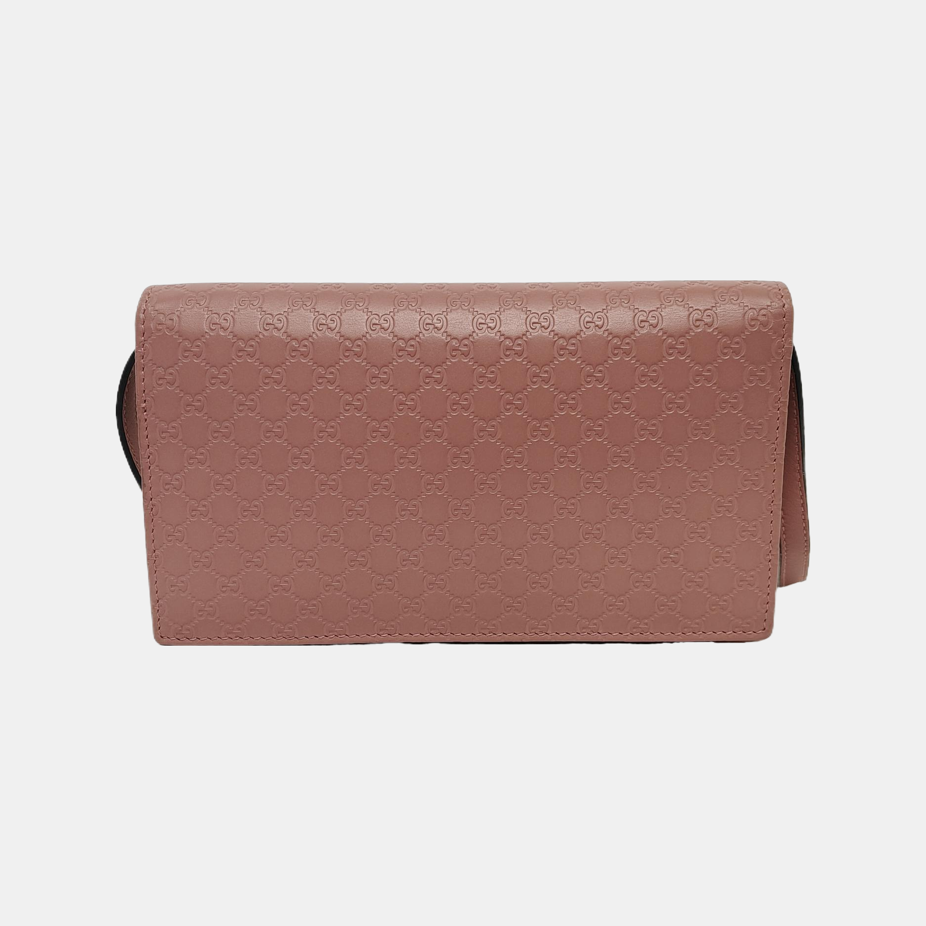 Authenticated pre-owned  Microguccissima Monogram Calfskin Pink - Shoulder Bag at Looply