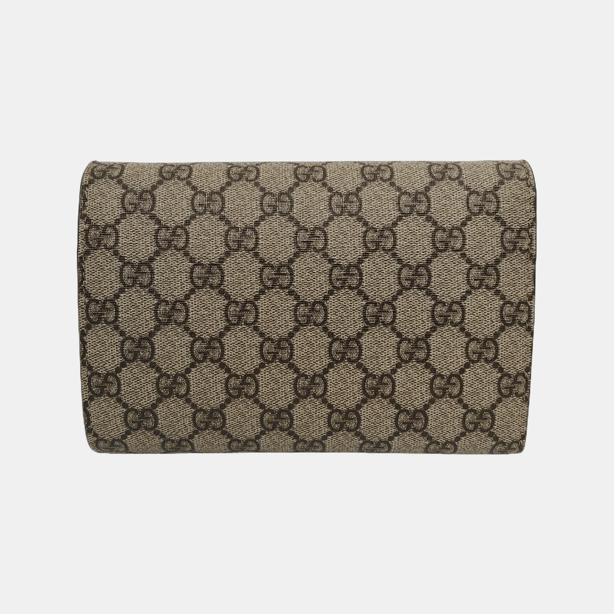 Authenticated pre-owned  Dionysus Monogram Coated Canvas Beige - Shoulder Bag at Looply