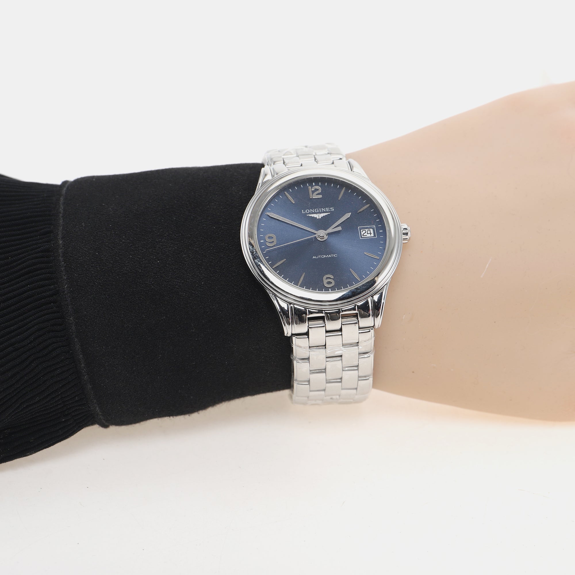Flagship 35.60mm Blue Automatic Watch