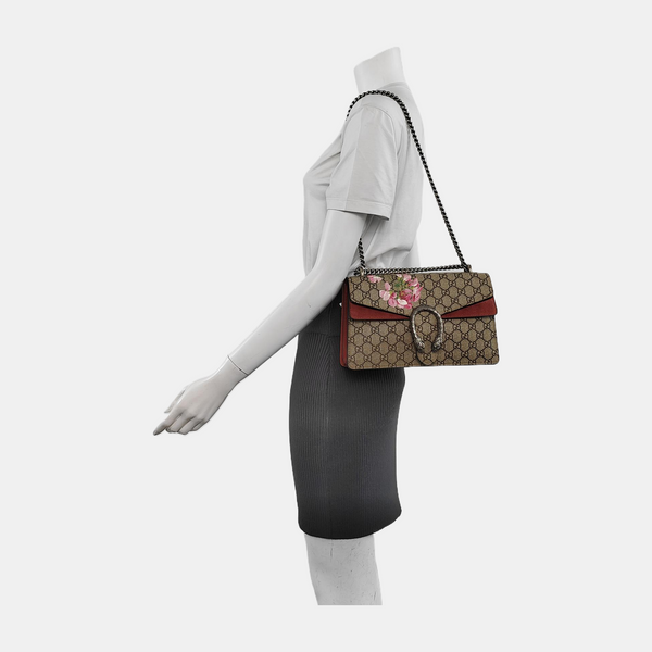 Authenticated pre-owned  Dionysus Small Monogram Coated Canvas Beige - Shoulder Bag at Looply