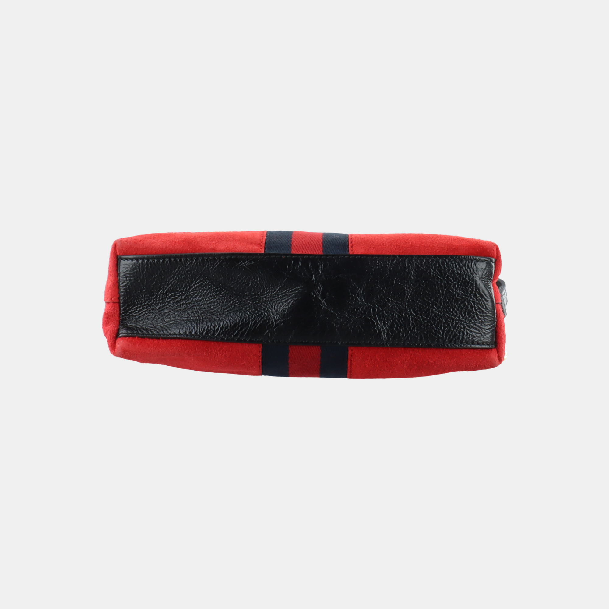 Authenticated pre-owned  Ophidia Small Suede Red - Handbags at Looply