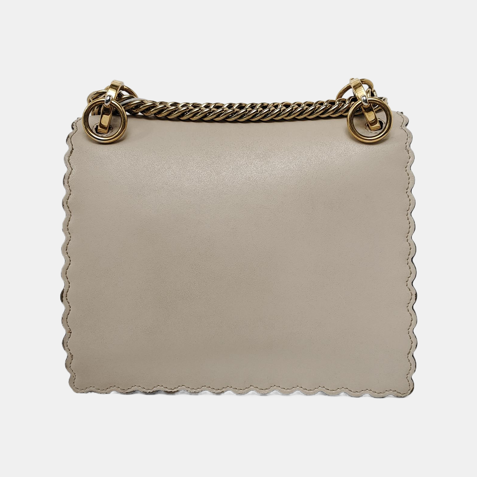 Authenticated pre-owned  Kan I Small Calfskin Beige - Crossbody Bag at Looply