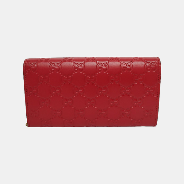 Authenticated pre-owned  Padlock Monogram Calfskin Red - Top Handle Bag at Looply