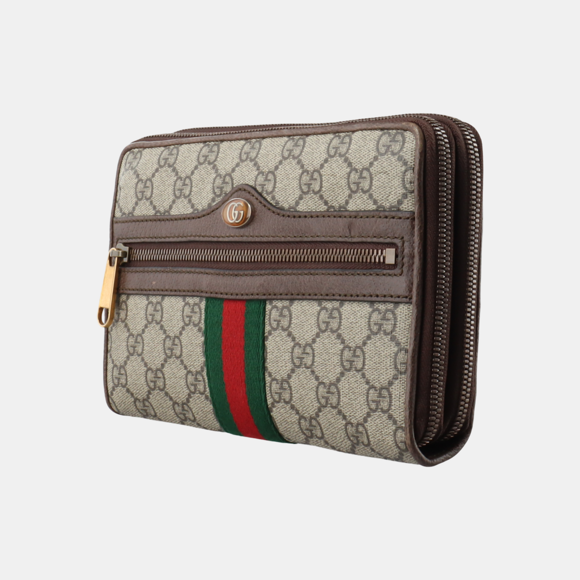 Authenticated pre-owned  Ophidia Monogram Coated Canvas Beige - Crossbody Bag at Looply