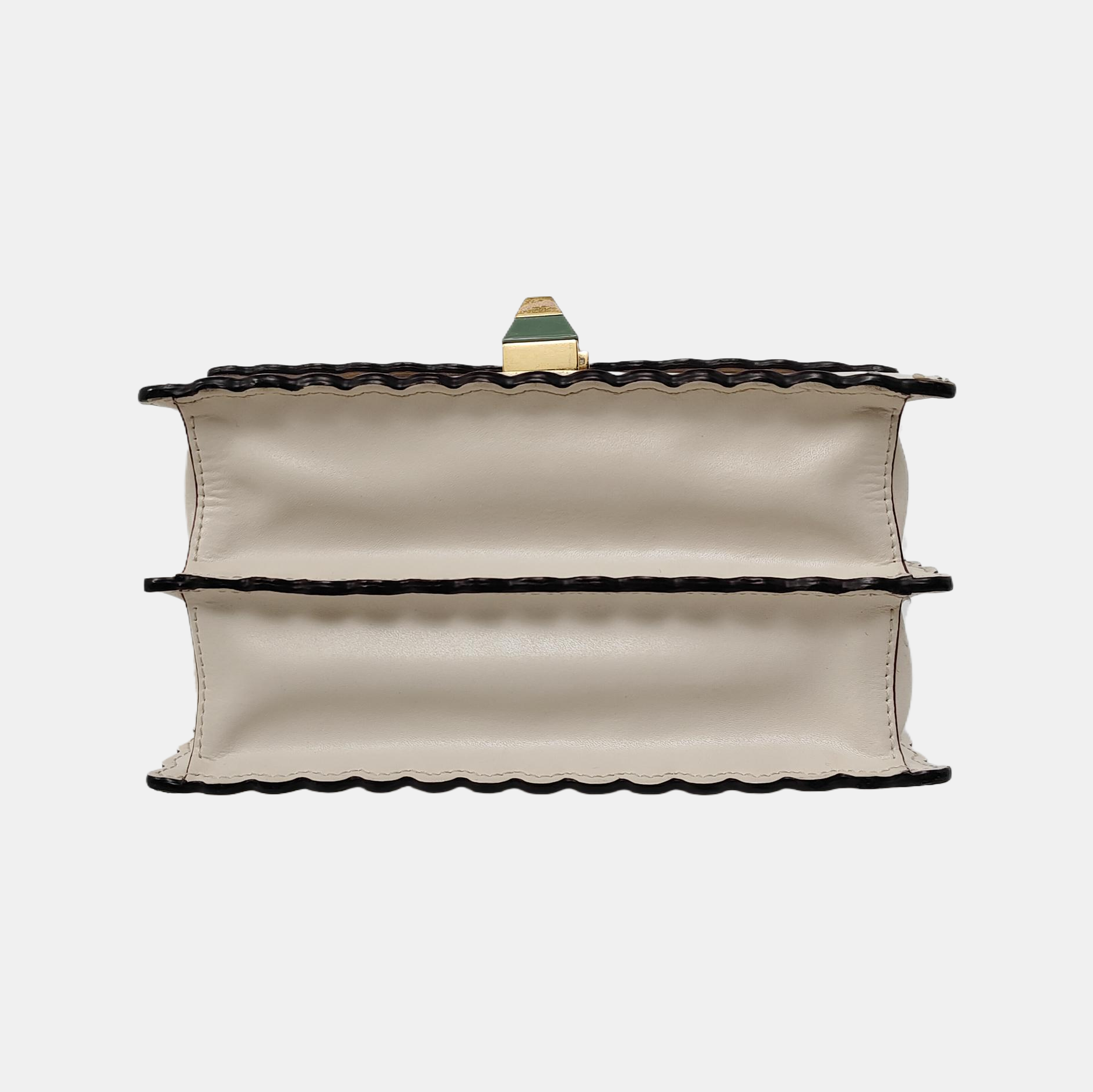Authenticated pre-owned  Kan I Small Calfskin Beige - Crossbody Bag at Looply
