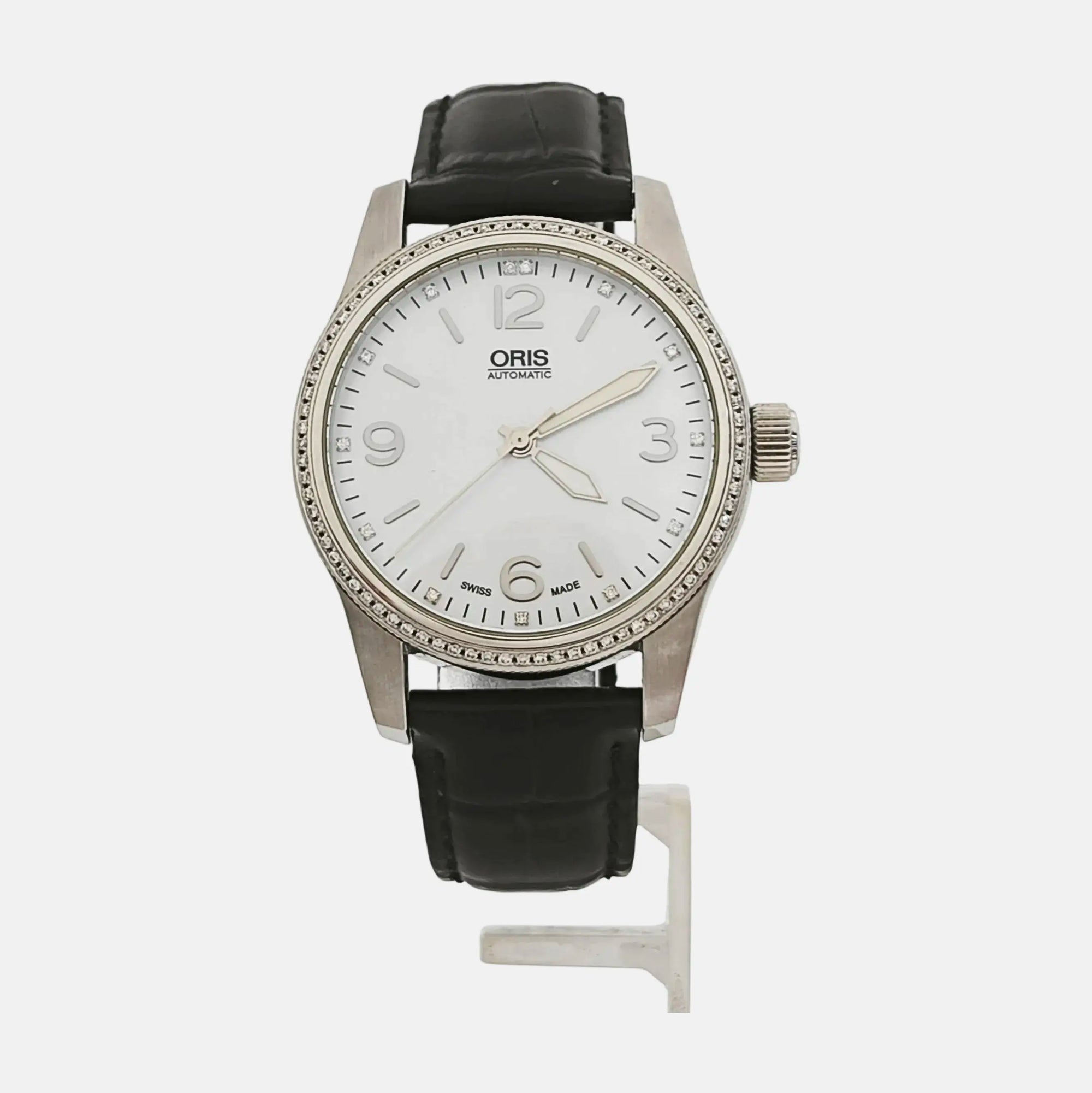 38mm White Automatic Watch