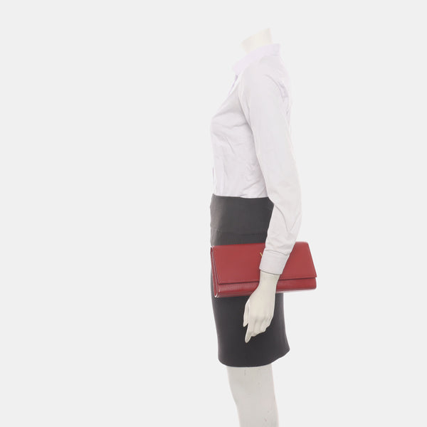 Authenticated pre-owned  Kate Small Calfskin Red - Handbags at Looply