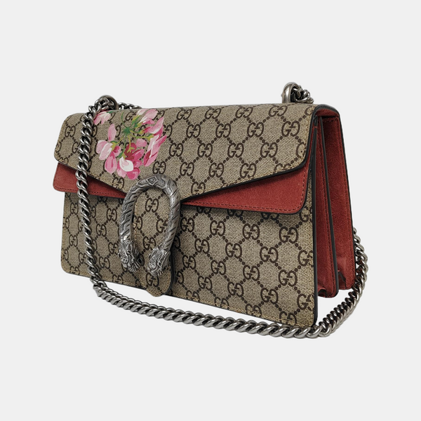 Authenticated pre-owned  Dionysus Small Monogram Coated Canvas Beige - Shoulder Bag at Looply