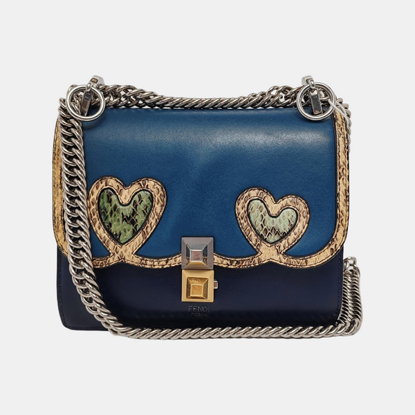 Authenticated pre-owned  Kan I Small Calfskin Multicolor - Shoulder Bag at Looply