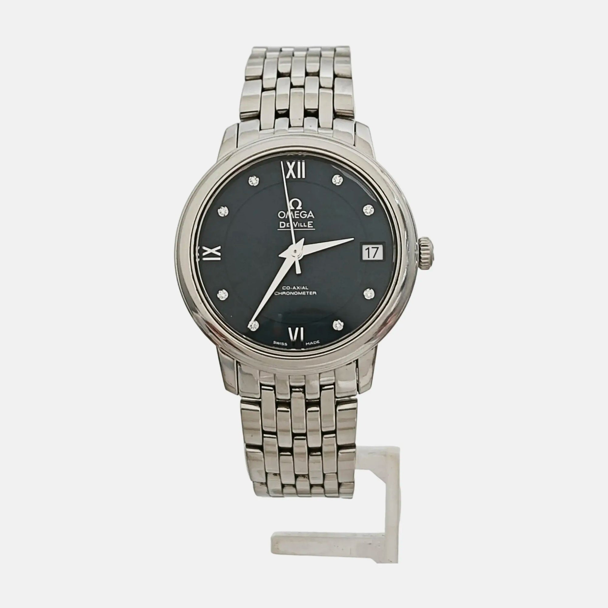 De Ville 32.7mm Navy Blue Automatic Watch