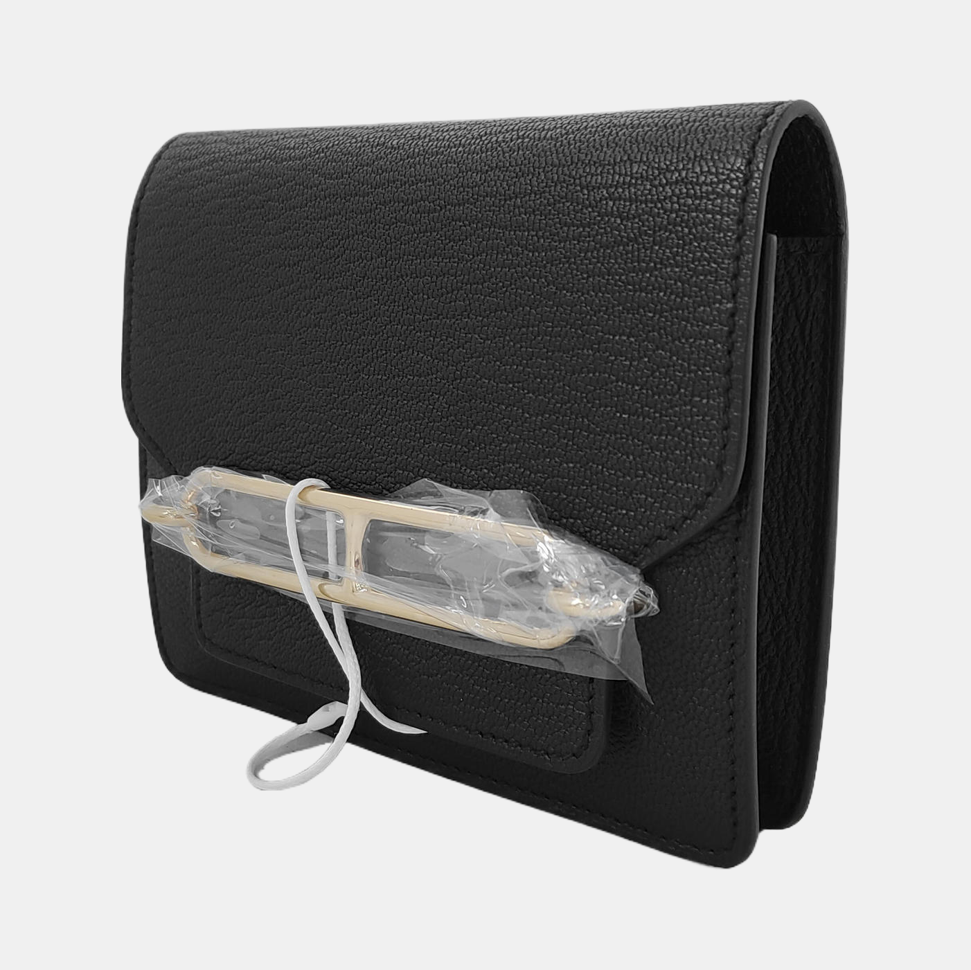 Authenticated pre-owned  Roulis Slim Chèvre Mysore Black Wallet - Wallet at Looply