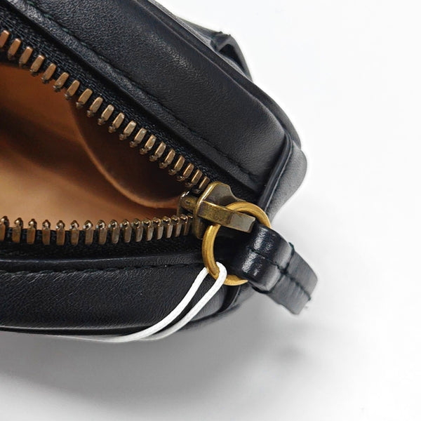 Authenticated pre-owned  GG Marmont Calfskin Black - Belt Bag at Looply