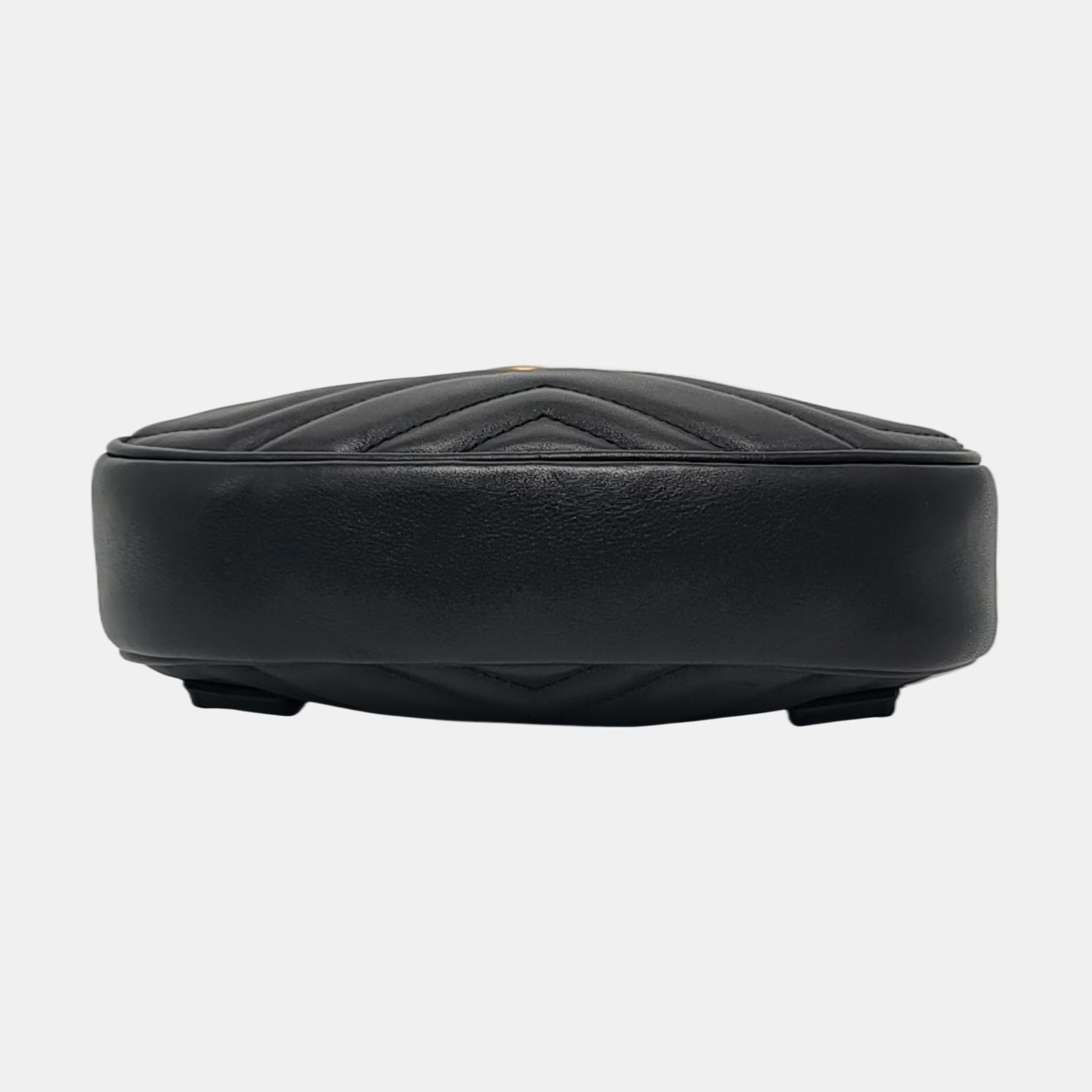 Authenticated pre-owned  GG Marmont Calfskin Black - Belt Bag at Looply