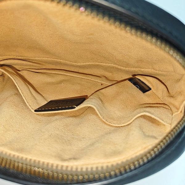 Authenticated pre-owned  GG Marmont Calfskin Black - Belt Bag at Looply