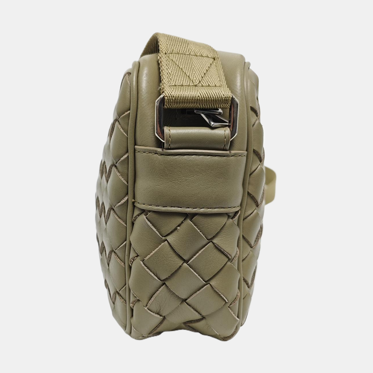 Intrecciato Small Calfskin Gre - Image 6