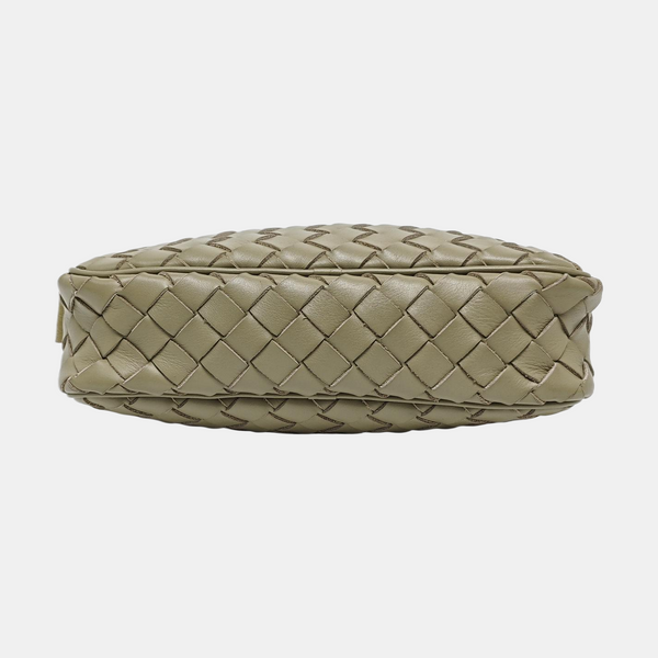 Intrecciato Small Calfskin Gre - Image 8