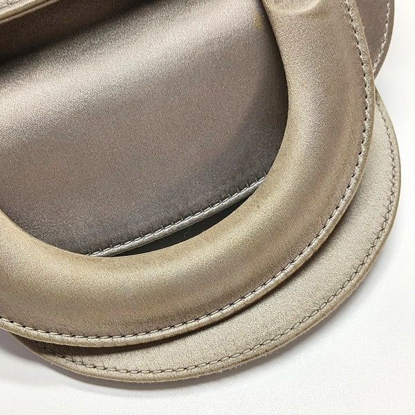 Authenticated pre-owned  Lady Dior Mini Silk Satin Gray - Shoulder Bag at Looply