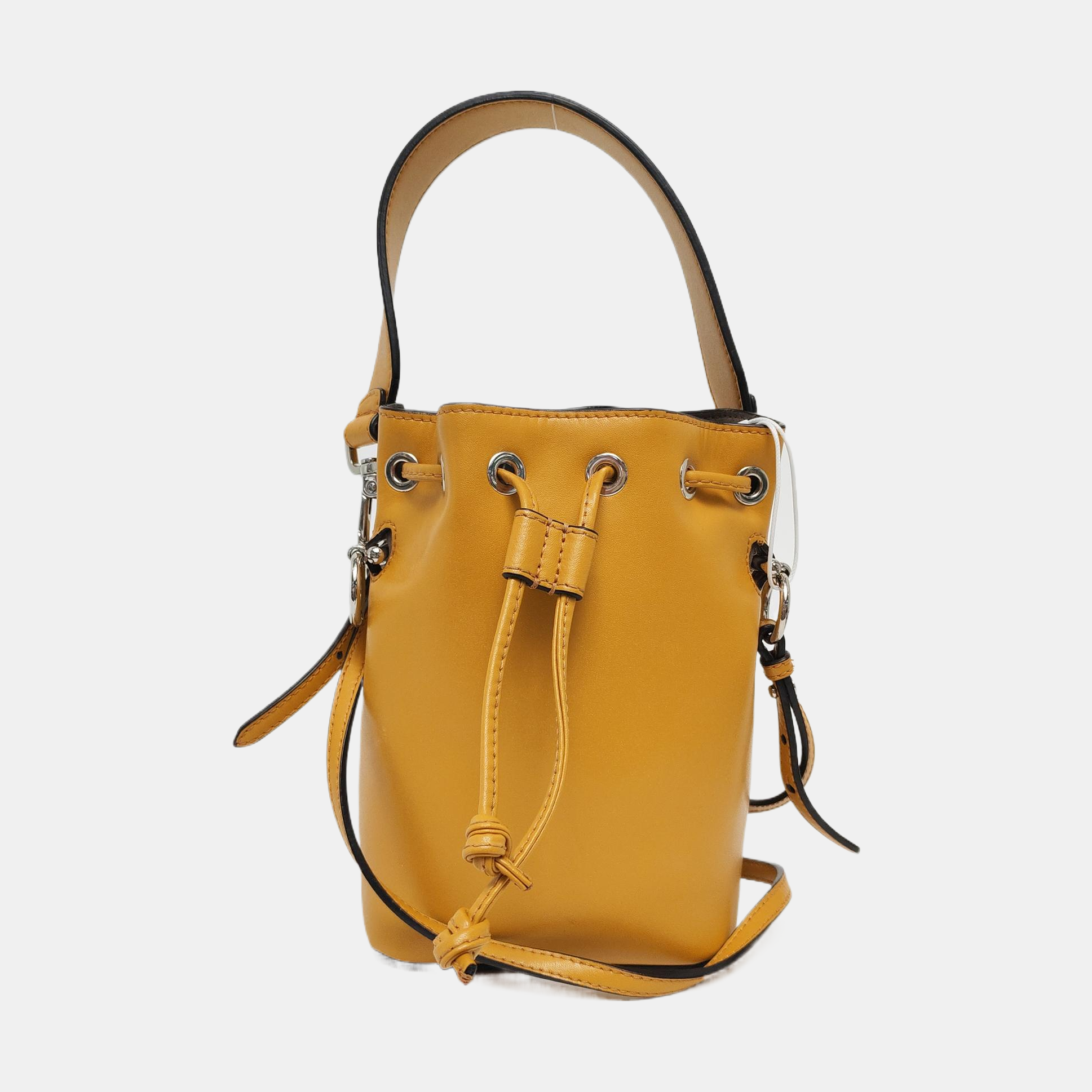 Mon Tresor Mini Calfskin Yellow - Image 8
