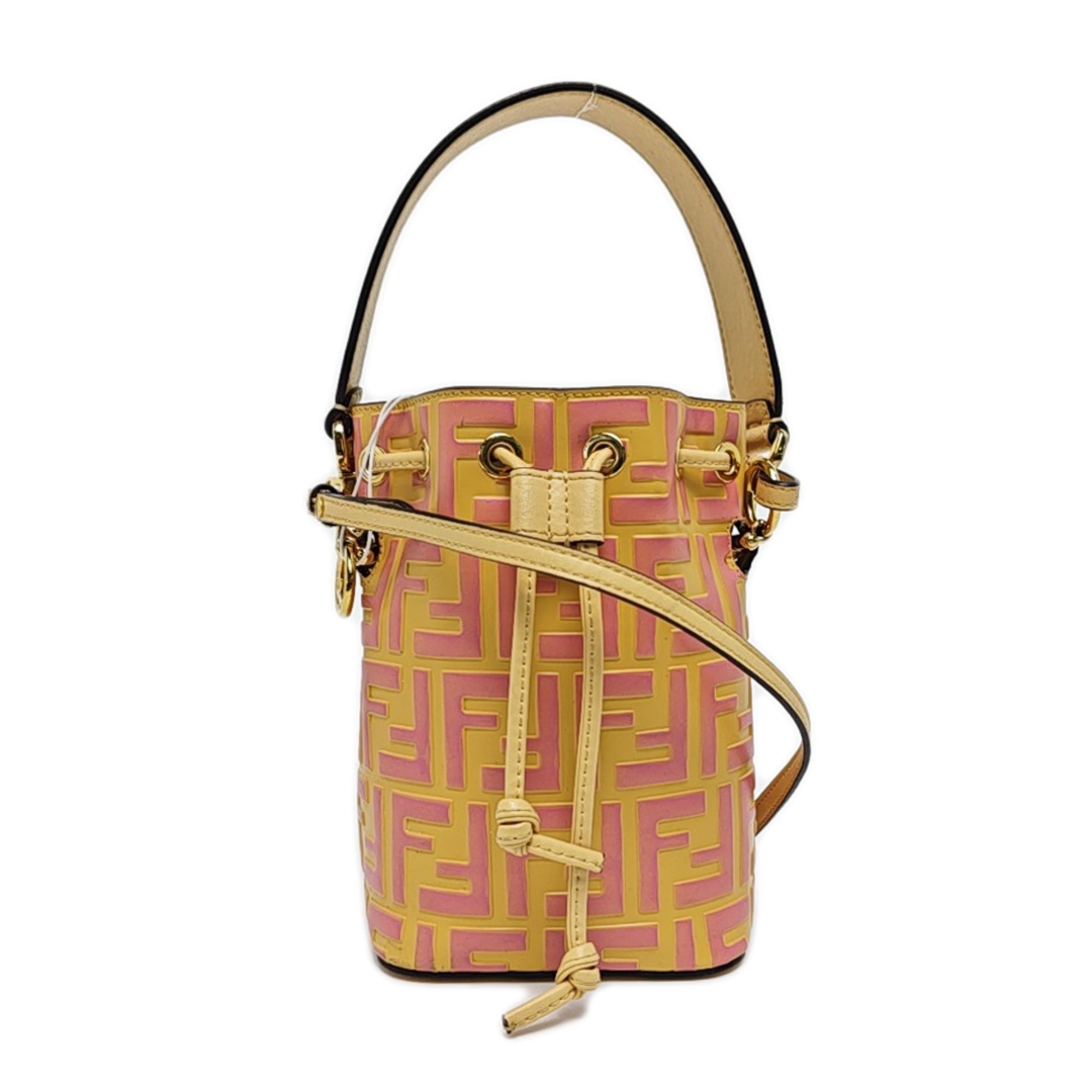 Mon Tresor Mini Calfskin Yello - Image 1