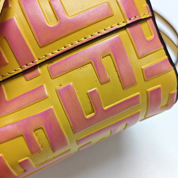 Mon Tresor Mini Calfskin Yello - Image 11