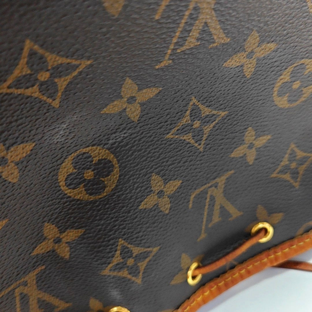 NÉONOÉ Nano Monogram Coated Canvas Brown - Image 12