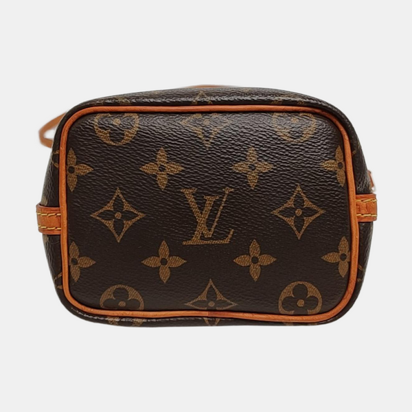 NÉONOÉ Nano Monogram Coated Canvas Brown - Image 6