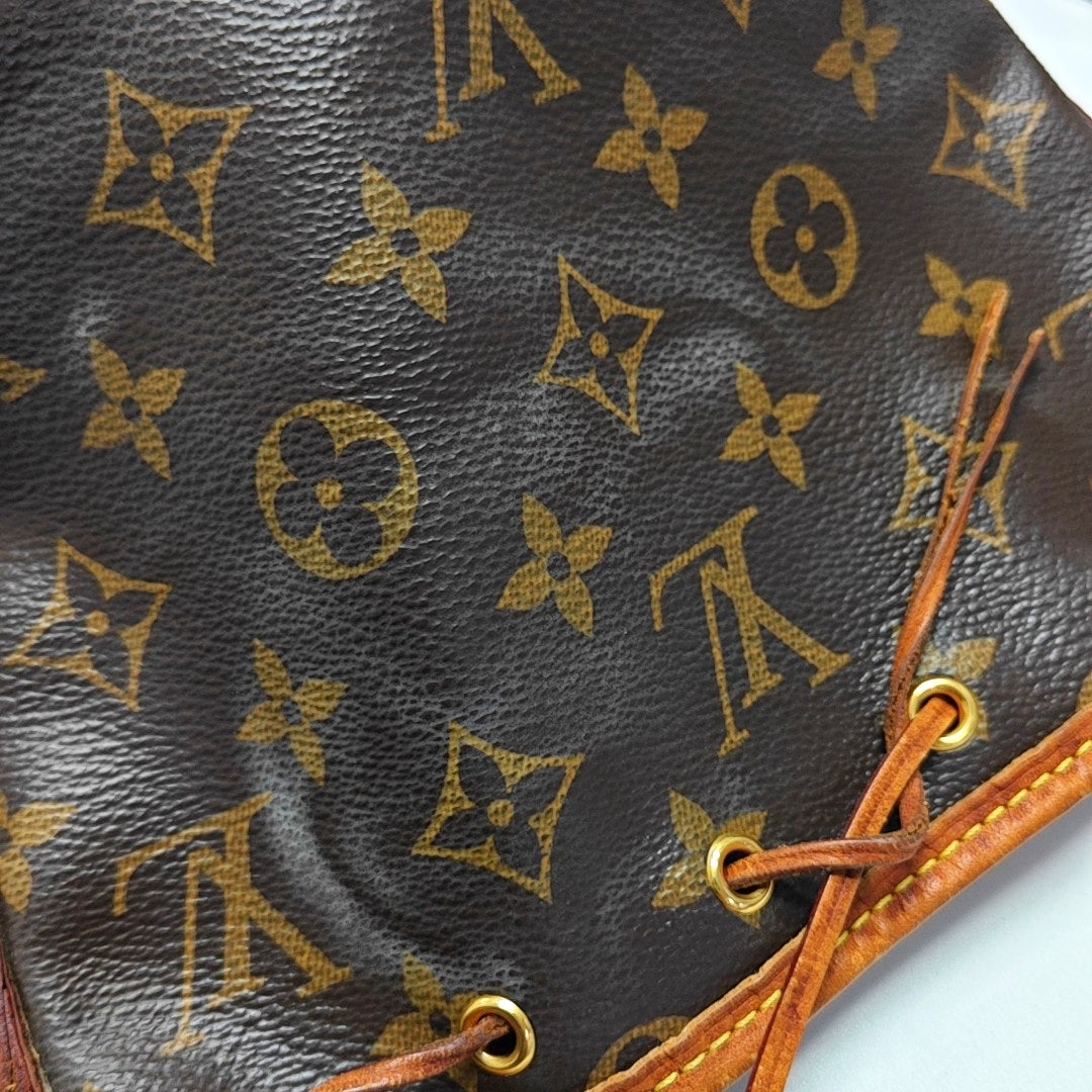 NÉONOÉ Nano Monogram Coated Canvas Brown - Image 9