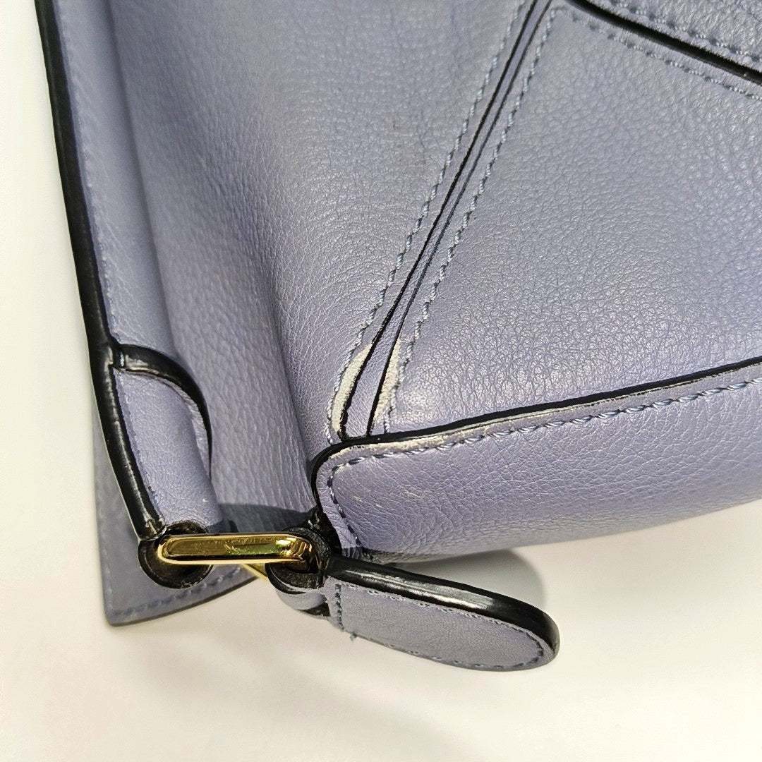 Puzzle Mini Calfskin Purple - Image 9