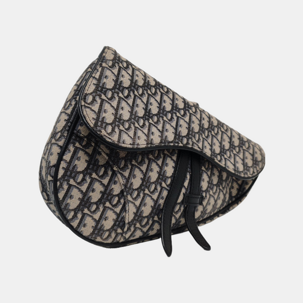 Dior Saddle Medium Oblique Canvas Beige - Image 4