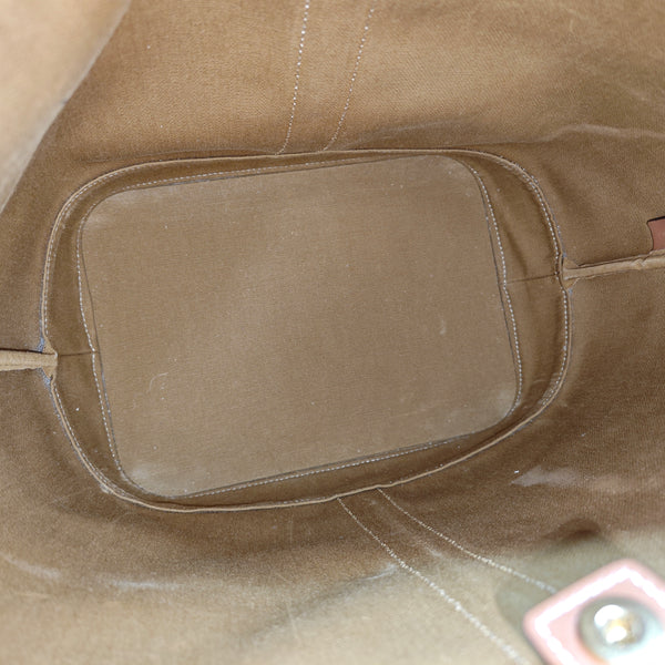 TRIOMPHE CANVAS Medium Coated Canvas Brown - Image 7